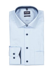 Olymp - Modern Fit Contrast Trim & Button -kauluspaita - 12 LIGHT BLUE Olymp - Modern Fit Contrast Trim & Button -kauluspaita - 12 LIGHT BLUE | Stockmann