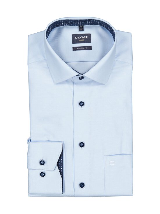 Olymp - Triiksärk Modern Fit Contrast Trim & Button - 12 LIGHT BLUE - photo 1 Olymp - Triiksärk Modern Fit Contrast Trim & Button - 12 LIGHT BLUE | Stockmann - photo 1
