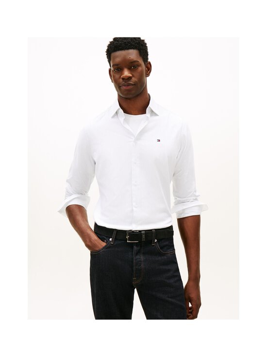 Tommy Hilfiger - Twill Pinstripe Regular Fit -kauluspaita - 0A4 CHAMBRAY SKY / STRIPE | Stockmann - photo 2