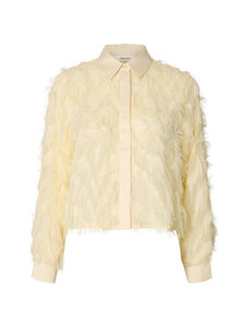 Selected - SlfMyline Fluffy Cropped krekls - ANGORA | Stockmann