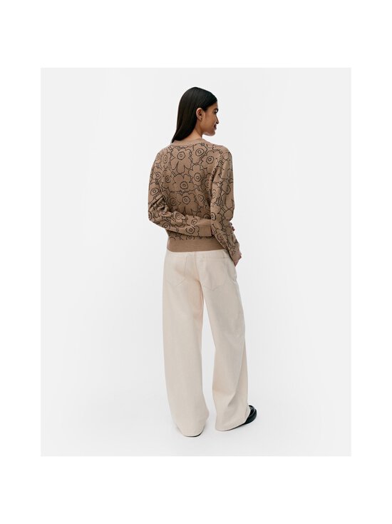 Marimekko - Eilinen Piirto Unikko -merinoneuletakki - 889 BEIGE, BLACK - photo 3 Marimekko - Eilinen Piirto Unikko -merinoneuletakki - 889 BEIGE, BLACK | Stockmann - photo 3