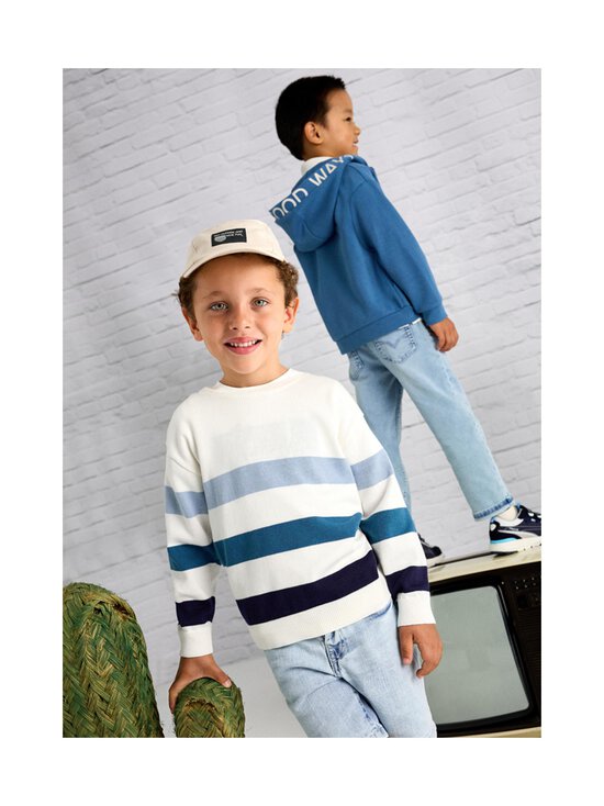 Mayoral - Stripes Jumper džemperis - BLUE 95 - photo 5 Mayoral - Stripes Jumper džemperis - BLUE 95 | Stockmann - photo 5