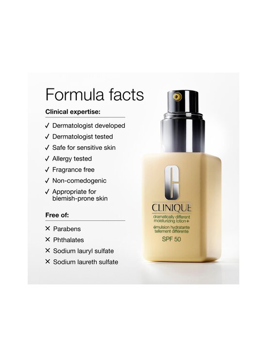 Clinique - Dramatically Different SPF 50 mitrinošs krēms 75 ml - NOCOL - photo 4 Clinique - Dramatically Different SPF 50 mitrinošs krēms 75 ml - NOCOL | Stockmann - photo 4