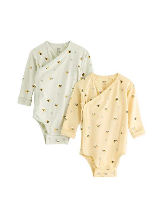 Lindex - Aptinamie bodiji 2-gab. - 1877 LIGHT DUSTY YELLOW | Stockmann - photo 1