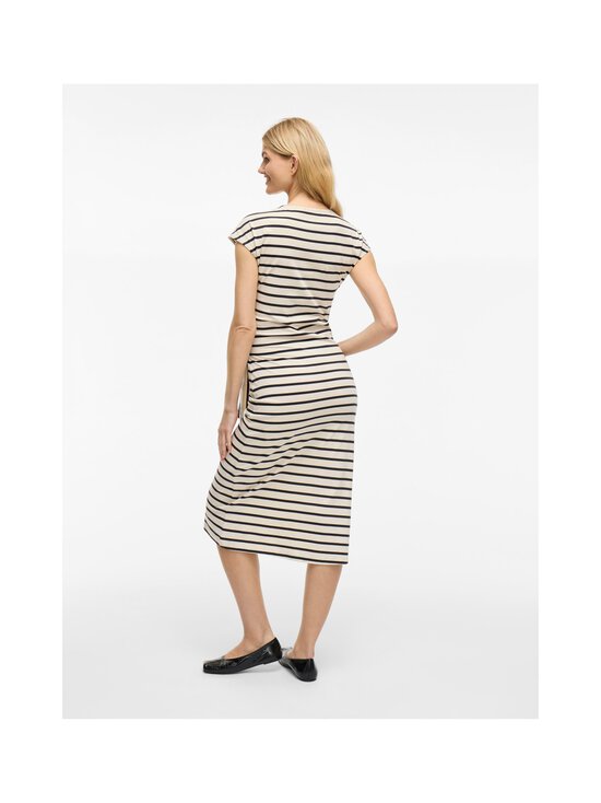 Vila - Vipompia O-Neck Cap Sleeve midi kleita - BIRCH STRIPES:BLACK BEAUTY - photo 4 Vila - Vipompia O-Neck Cap Sleeve midi kleita - BIRCH STRIPES:BLACK BEAUTY | Stockmann - photo 4