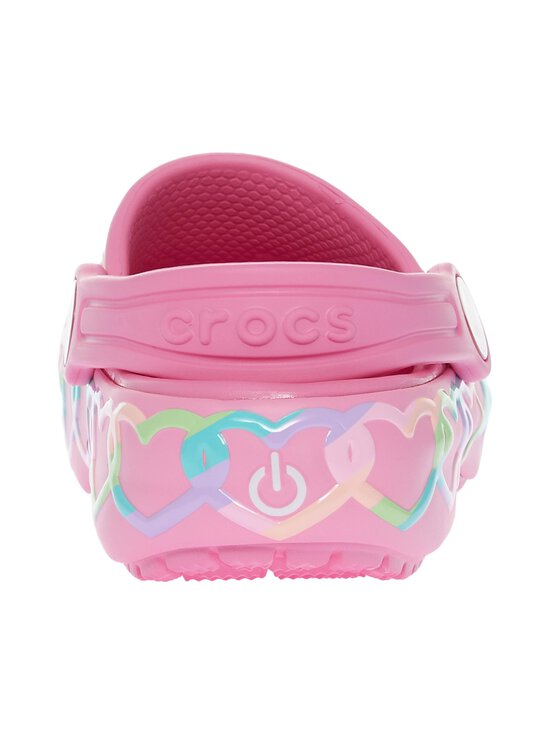 Crocs - Classic Heart Lights Clog Toddler -pistokkaat - PINK LEMONADE | Stockmann - photo 3