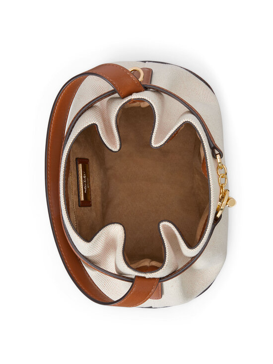 Lauren Ralph Lauren - Bucket Bag Medium -laukku - NTRL/BUFF CANVAS/LAUREN TAN | Stockmann - photo 4