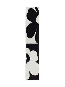 Marimekko - Kioski Sävellys Unikko -villasekoitehuivi - 190 BLACK, WHITE | Stockmann