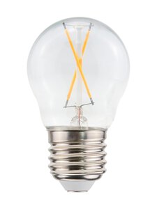Airam - LED DECFG P45 822 90lm E27 -filamenttilamppu - TRANSPARENT | Stockmann