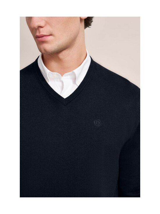 Bugatti - Knit V-neck - puuvilla-kashmirneule - 390 NAVY BLUE - photo 5 Bugatti - Knit V-neck - puuvilla-kashmirneule - 390 NAVY BLUE | Stockmann - photo 5