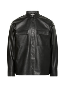 Calvin Klein Jeans - Faux Leather Easy virskrekls - UB1 BLACK | Stockmann