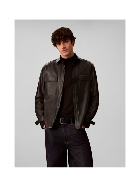 Calvin Klein Jeans - Faux Leather Easy virskrekls - UB1 BLACK | Stockmann - photo 2