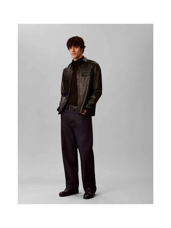 Calvin Klein Jeans - Faux Leather Easy virskrekls - UB1 BLACK | Stockmann - photo 4