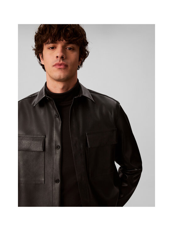 Calvin Klein Jeans - Faux Leather Easy virskrekls - UB1 BLACK | Stockmann - photo 5