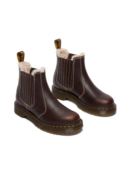 Dr. Martens - Leonore Grizzly Chelsea -talvinilkkurit - DARK BROWN | Stockmann - photo 3