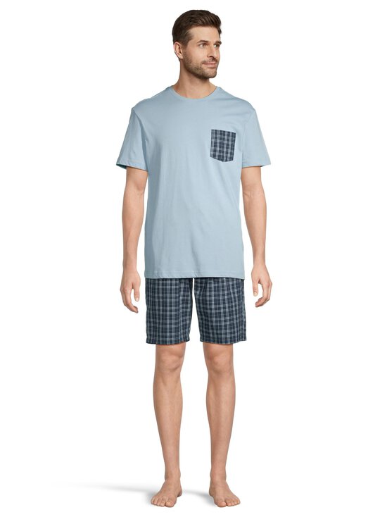 Cap Horn loungewear - Sebastian-shortsipyjama - BLUE CHECK/LT. BLUE TOP - photo 2 Cap Horn loungewear - Sebastian-shortsipyjama - BLUE CHECK/LT. BLUE TOP | Stockmann - photo 2