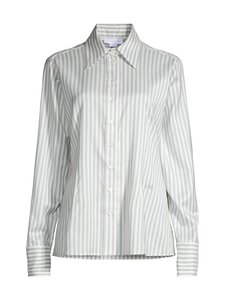 Stella McCartney - Silk Stripe Slim -paitapusero - 9215 CREAM/LIGHT BLUE Stella McCartney - Silk Stripe Slim -paitapusero - 9215 CREAM/LIGHT BLUE | Stockmann