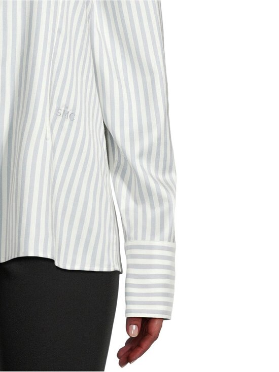 Stella McCartney - Silk Stripe Slim -paitapusero - 9215 CREAM/LIGHT BLUE - photo 4 Stella McCartney - Silk Stripe Slim -paitapusero - 9215 CREAM/LIGHT BLUE | Stockmann - photo 4