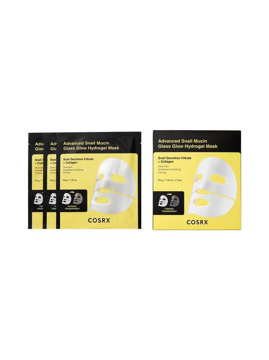 Cosrx - Advanced Snail Mucin Glass Glow Hydrogel Mask -kasvonaamiopakkaus - NOCOL - photo 1 Cosrx - Advanced Snail Mucin Glass Glow Hydrogel Mask -kasvonaamiopakkaus - NOCOL | Stockmann - photo 1