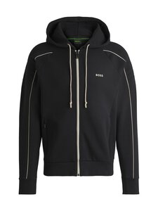BOSS - Saggy-hupullinen collegetakki - 001 BLACK BOSS - Saggy-hupullinen collegetakki - 001 BLACK | Stockmann