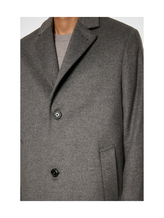 J.Lindeberg - Villane mantel August Melton - U242 DARK GREY MELANGE | Stockmann - photo 6