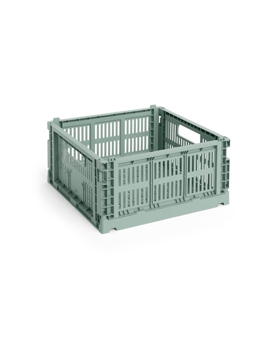 HAY - Colour Crate Medium Square uzglabāšanas kaste - SAGE GREEN - photo 1 HAY - Colour Crate Medium Square uzglabāšanas kaste - SAGE GREEN | Stockmann - photo 1