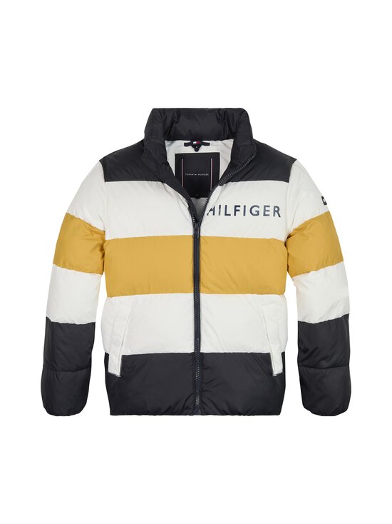 PRINTED STRIPE PUFFER jope