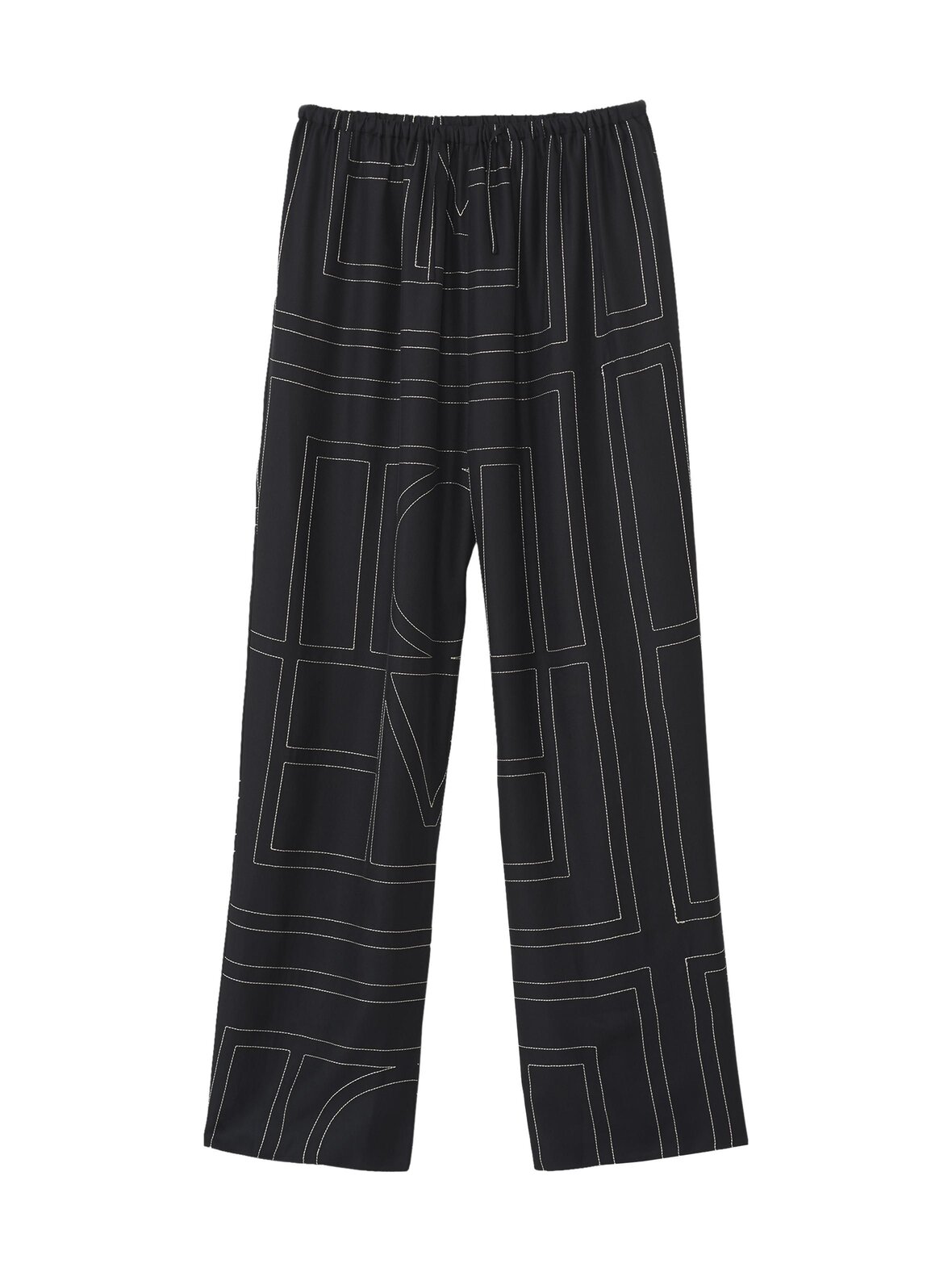 Monogram Silk PJ -silkkihousut
