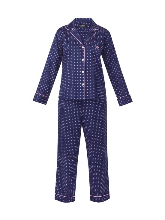 Lauren Ralph Lauren - Notch Collar Set -pyjama - 965 NAVY DOT | Stockmann - photo 1
