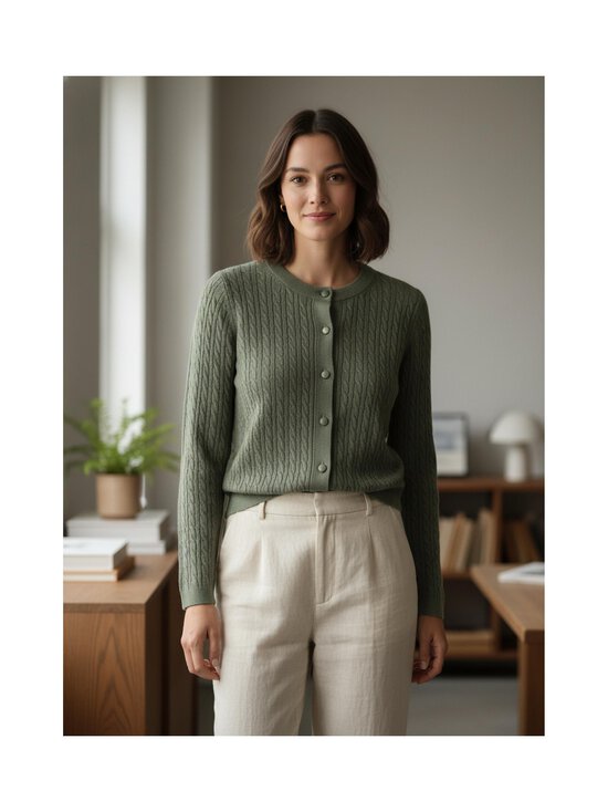Original Story - Kamil-neuletakki - LIGHT OLIVE 8400 | Stockmann - photo 3