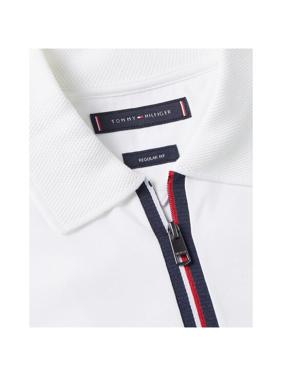 Tommy Hilfiger - Interlock Zip Regular Fit -pikeepaita - YBR WHITE - photo 3 Tommy Hilfiger - Interlock Zip Regular Fit -pikeepaita - YBR WHITE | Stockmann - photo 3