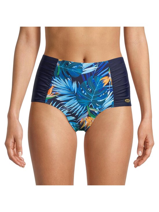 Damella - Bikiinipüksid Palm Leaves Maxi Brief - 020 NAVY | Stockmann - photo 2