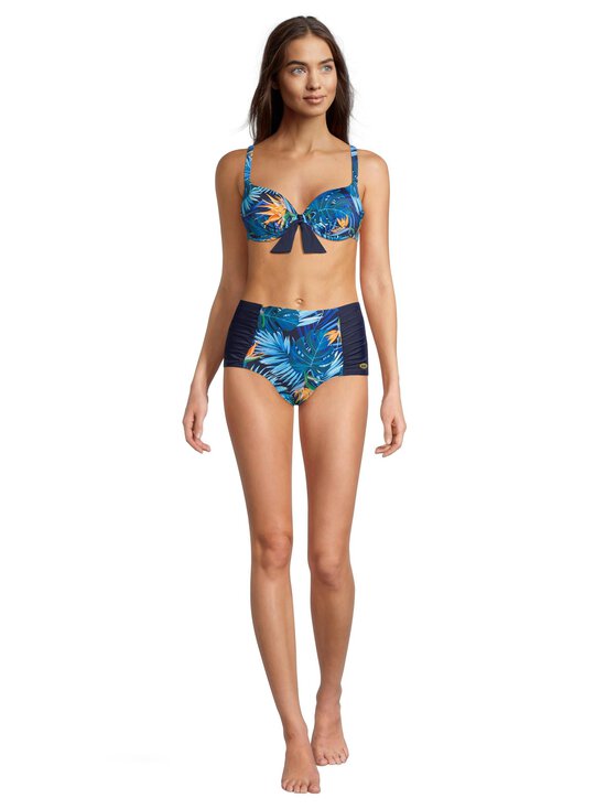 Damella - Bikiinipüksid Palm Leaves Maxi Brief - 020 NAVY | Stockmann - photo 4