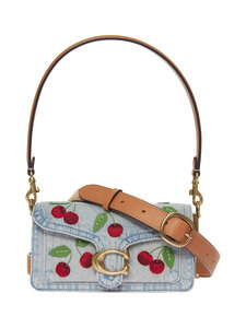 Coach - Tabby Shoulder 20 With Cherry -laukku - B4/DENIM MULTI | Stockmann