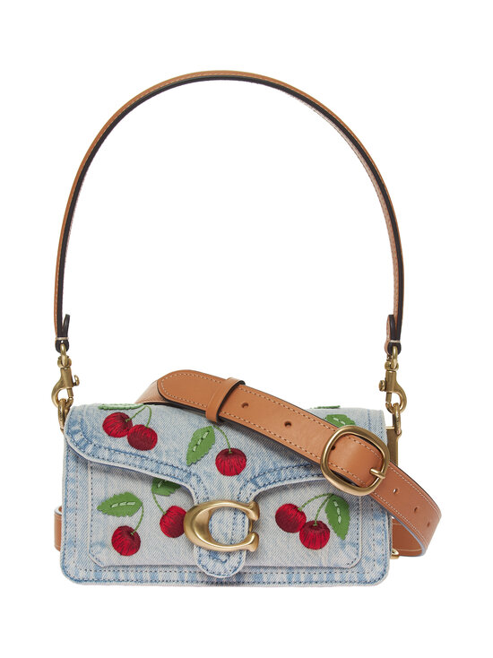Coach - Tabby Shoulder 20 With Cherry -laukku - B4/DENIM MULTI | Stockmann - photo 1
