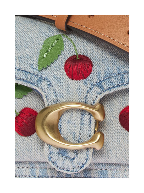 Coach - Tabby Shoulder 20 With Cherry -laukku - B4/DENIM MULTI | Stockmann - photo 4