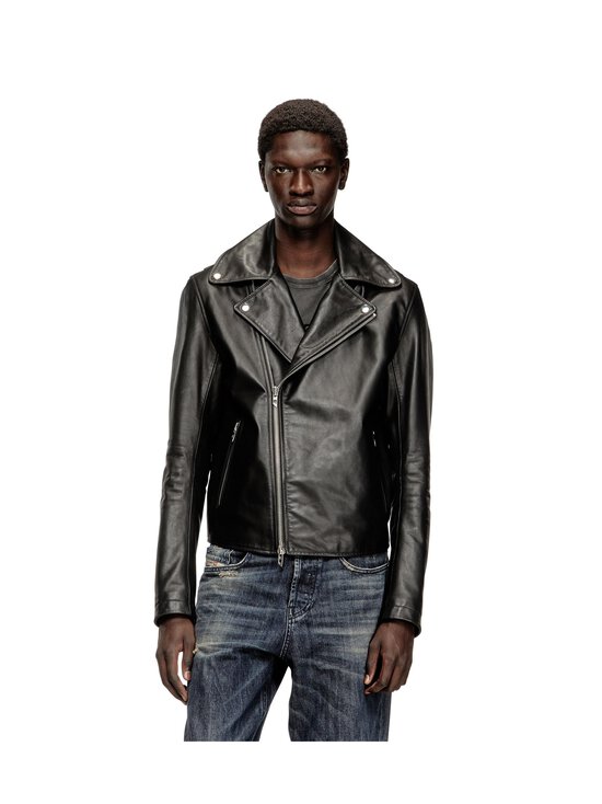 Diesel - L-EO-WRD Leather jackets biker Diesel - BLACK | Stockmann - photo 2