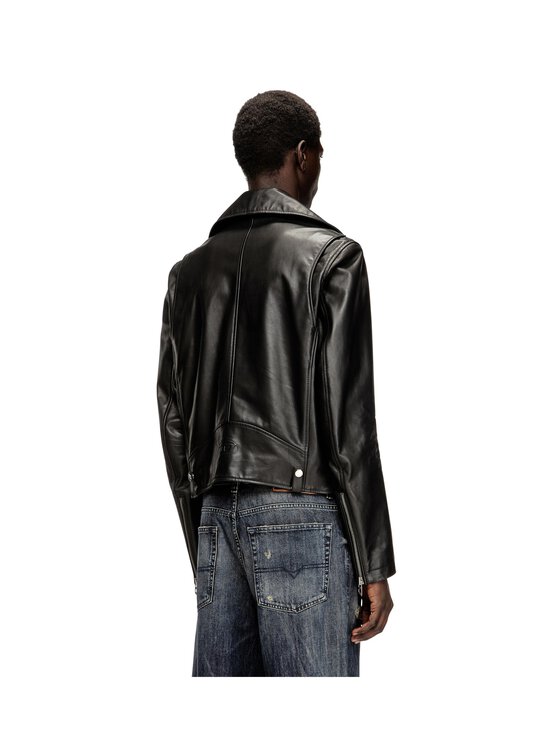 Diesel - L-EO-WRD Leather jackets biker Diesel - BLACK | Stockmann - photo 3