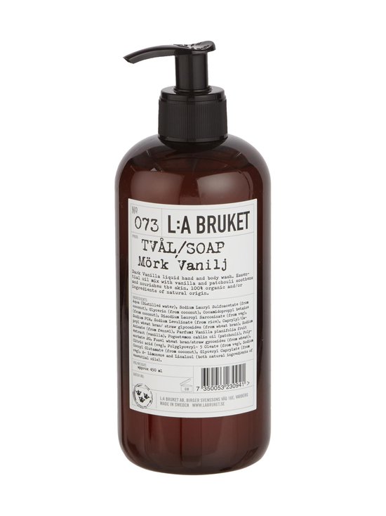 No 73 Dark Vanilla -nestesaippua 450 ml