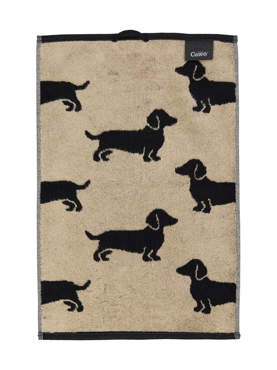 Cawo - Rätik We love Dogs Dogs 80 x 150 cm - 93 BLACK/BEIGE - photo 2 Cawo - Rätik We love Dogs Dogs 80 x 150 cm - 93 BLACK/BEIGE | Stockmann - photo 2
