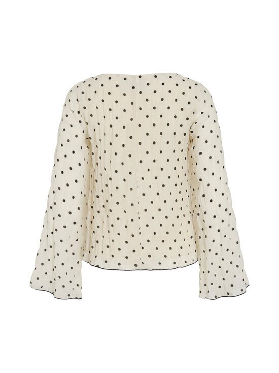 Vila - Viebla krekls - CLOUD DANCER AOP:BLACK DOTS | Stockmann - photo 2