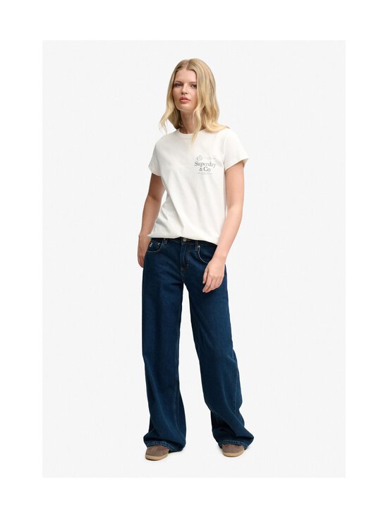 Superdry - Luxe Casual Classic -paita - 22C CREAM | Stockmann - photo 5