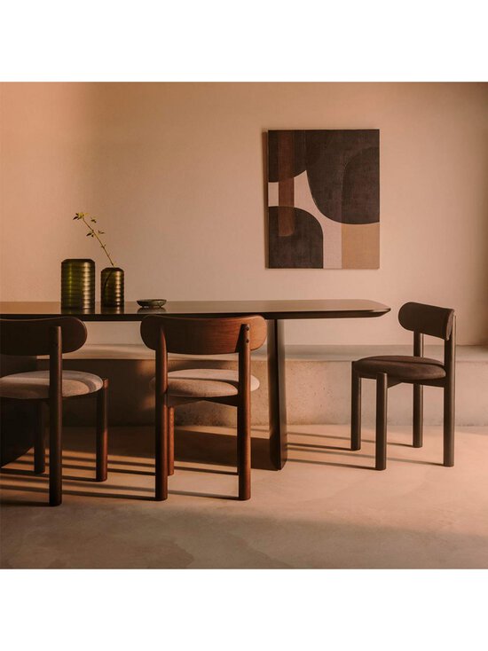 Kave Home - Litto-ruokapöytä musta 100 x 200 cm - BLACK | Stockmann - photo 7