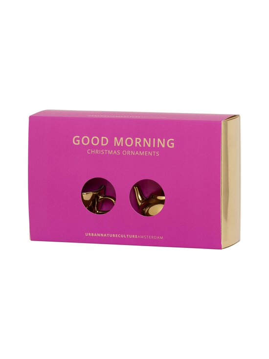 Urban Nature Culture - Morning Christmas eglīšu rotājumi dāvanu iepakojumā 3 gab. - GOLD | Stockmann - photo 3