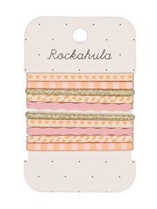Rockahula - Patchwork Heart Elastic Pony matu gumijas 10 gab. - PINK Rockahula - Patchwork Heart Elastic Pony matu gumijas 10 gab. - PINK | Stockmann