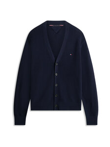 Tommy Hilfiger - Kardigan Cool Touch Structure - DW5 DESERT SKY | Stockmann