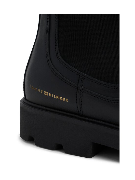 Tommy Hilfiger - Poolsaapad Leather Mid Chelsea - BDS BLACK | Stockmann - photo 2