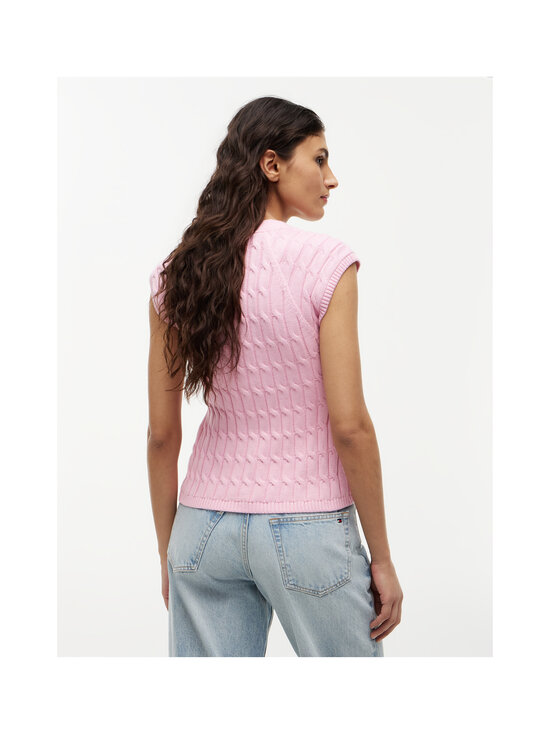 Tommy Hilfiger - Cable adīta veste - TOL CLASSIC PINK | Stockmann - photo 4
