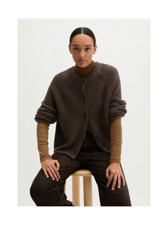 Marc O'Polo - Rib-neuletakki - 0344 BURNT COFFEE | Stockmann - photo 6