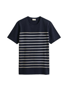 GANT - Placed Stripe -t-paita - 433 EVENING BLUE | Stockmann